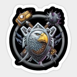 Eagle Alliance Shield - Ringbound Sticker